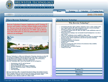 Tablet Screenshot of brewstertech.com